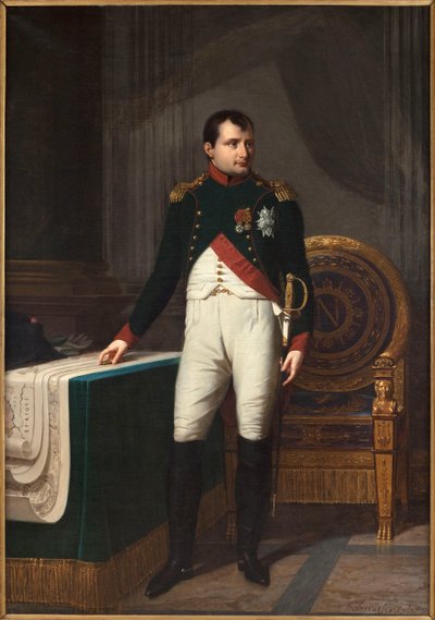 Porträt von Napoleon I. von Robert Lefevre